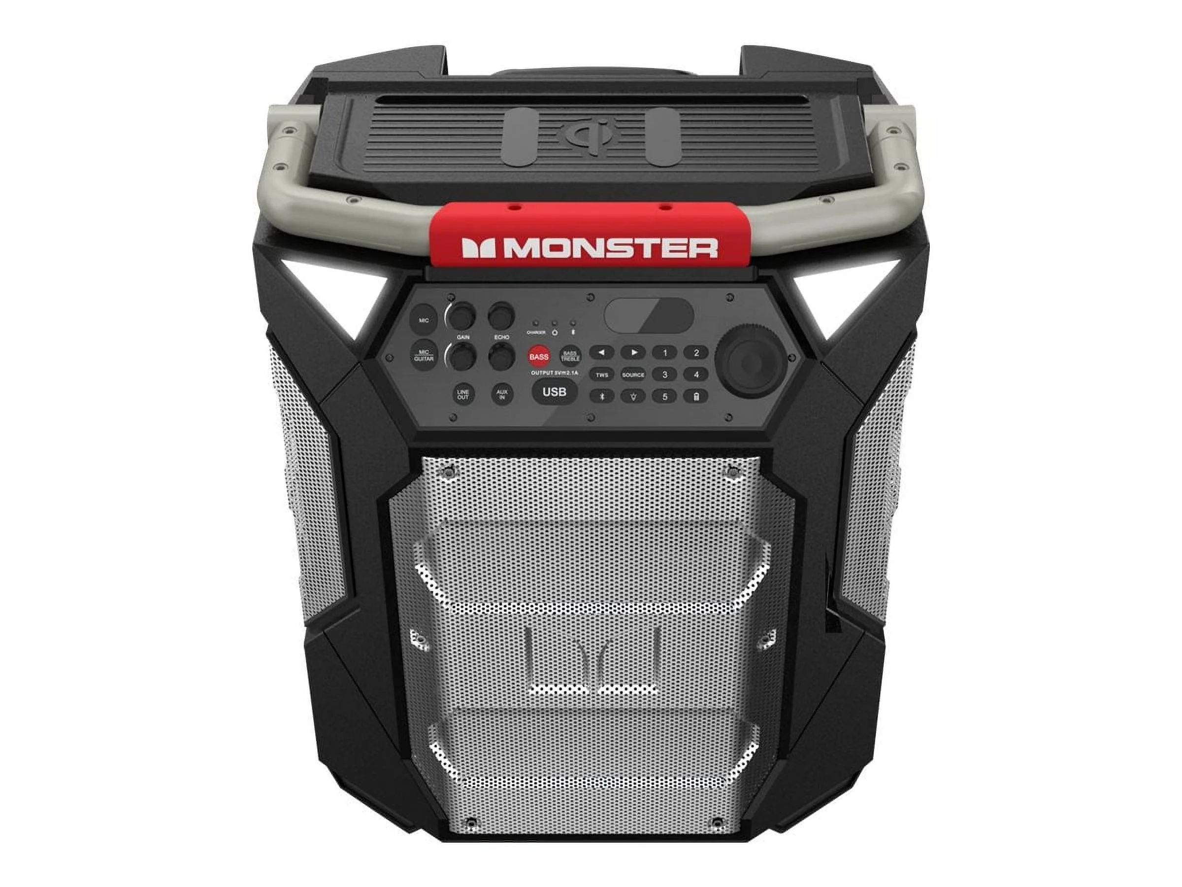 MONSTER MNRR270 ROCKIN' ROLLER 270 PORTABLE INDOOR/OUTDOOR WIRELESS SPEAKER - BLACK