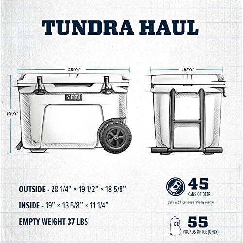 YETI Tundra Haul Wheeled Hard Cooler