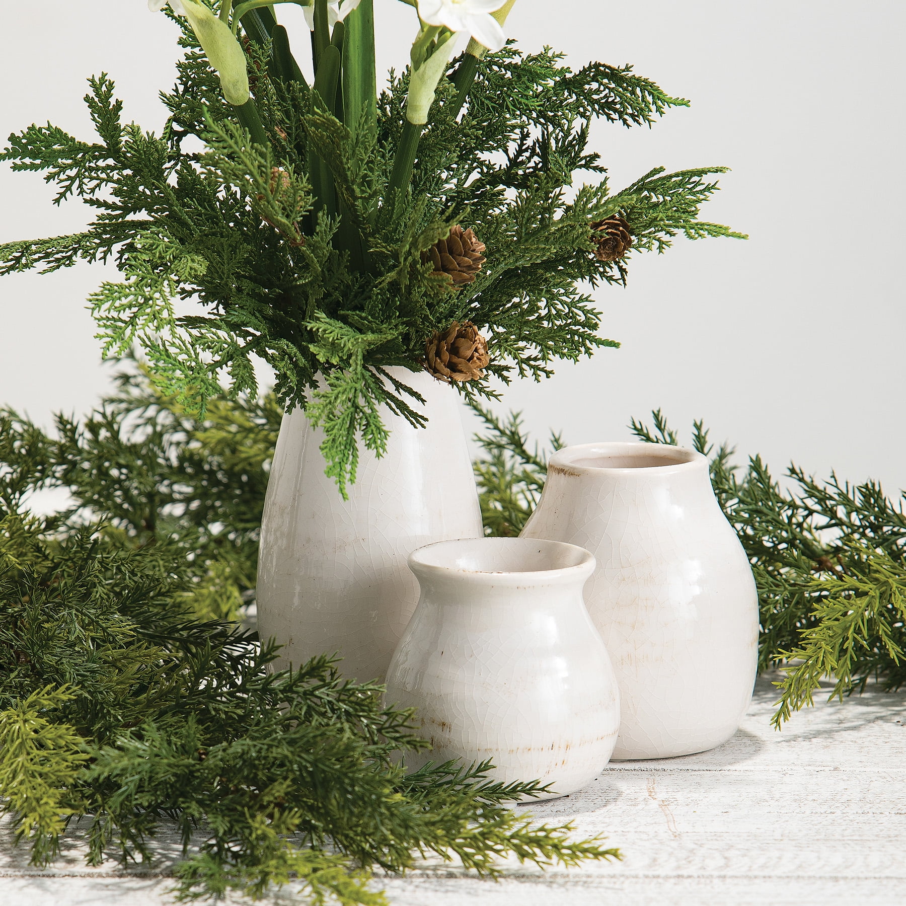 Sullivans Set of 3 Petite Ceramic Vases 3