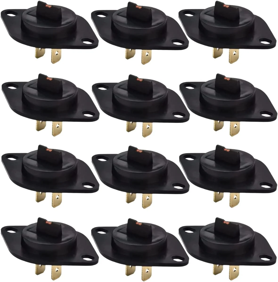 Scaroo DC32-00007A Dryer Thermistor For Samsung Replaces AP4201716 12-PACK