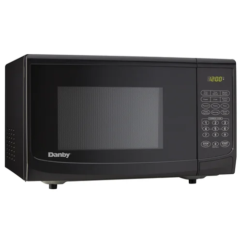 Danby DMW111KBLDB - Microwave oven - freestanding - 1.1 cu. ft - 1000 W - black