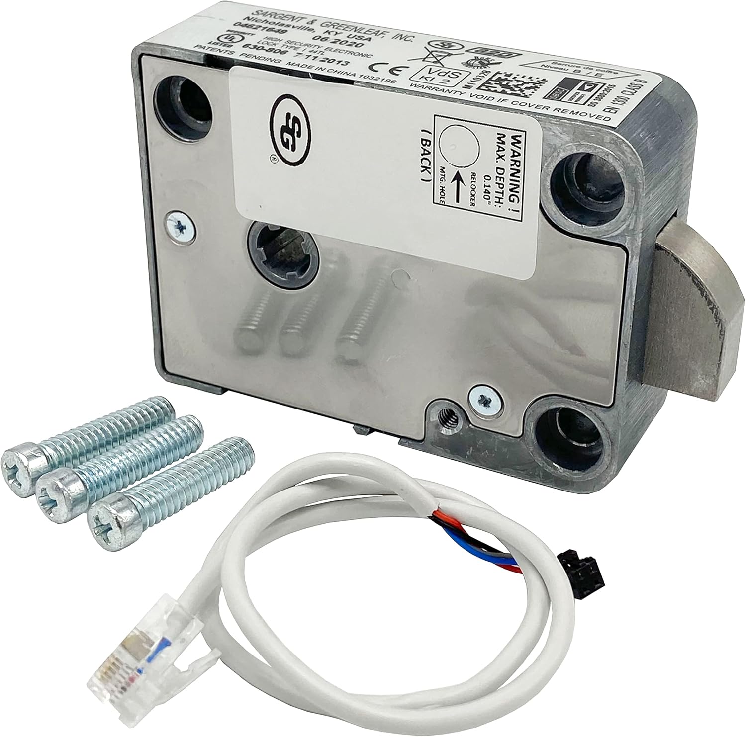 Sargent and Greenleaf I-Series Biometric Keypad with Titan Electronic Safe Lock, Fingerprint Lock, Digital Keypad, Digital Safe Lock, Fingerprint Scanner Lock