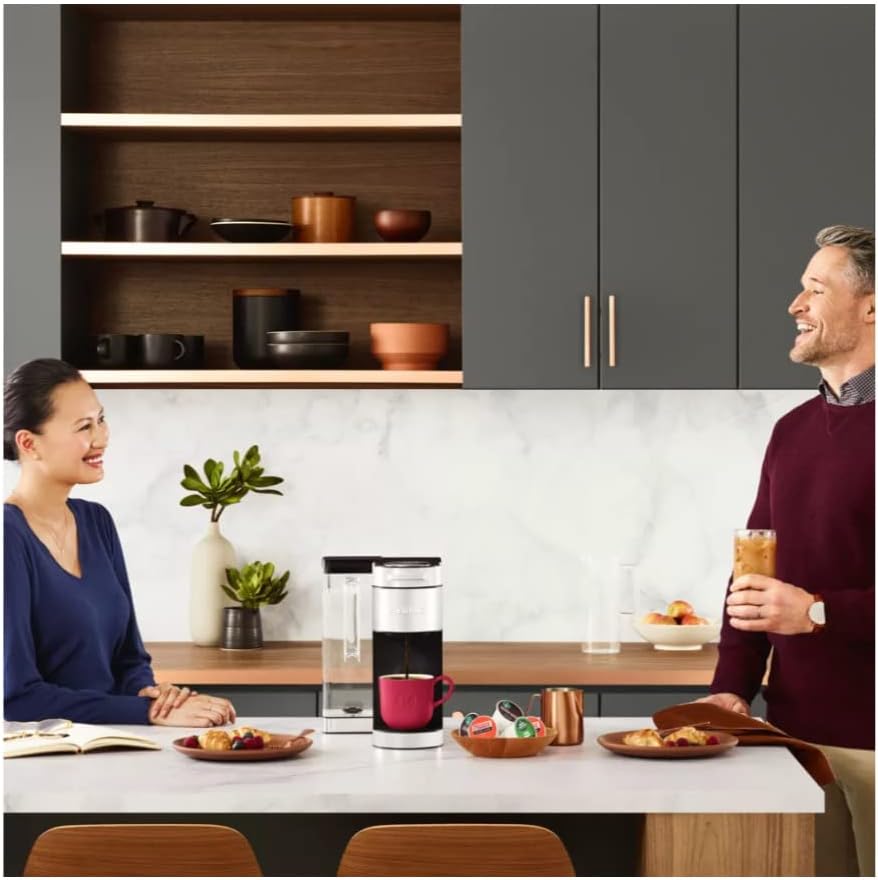 Keurig K-Supreme Plus Single-Serve K-Cup Pod Coffee Maker (Stainless Steel) Bundle with 3-Month Brewer Maintenance Kit (2 Items)