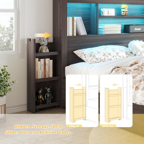 Queen Bed Frame with 49.6