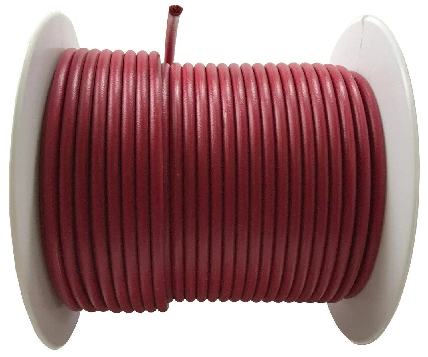 Red & Black 14 Gauge AWG Primary Electrical Wire 100 FT Each - Automotive Stranded Copper - MADE