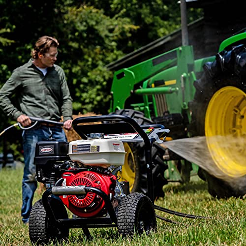 Simpson 61014 3500 PSI at 2.5 GPM Honda GX200 with AAA AX300 Axial Cam Pump Cold Water Professional Gas Pressure Washer PS61002-S