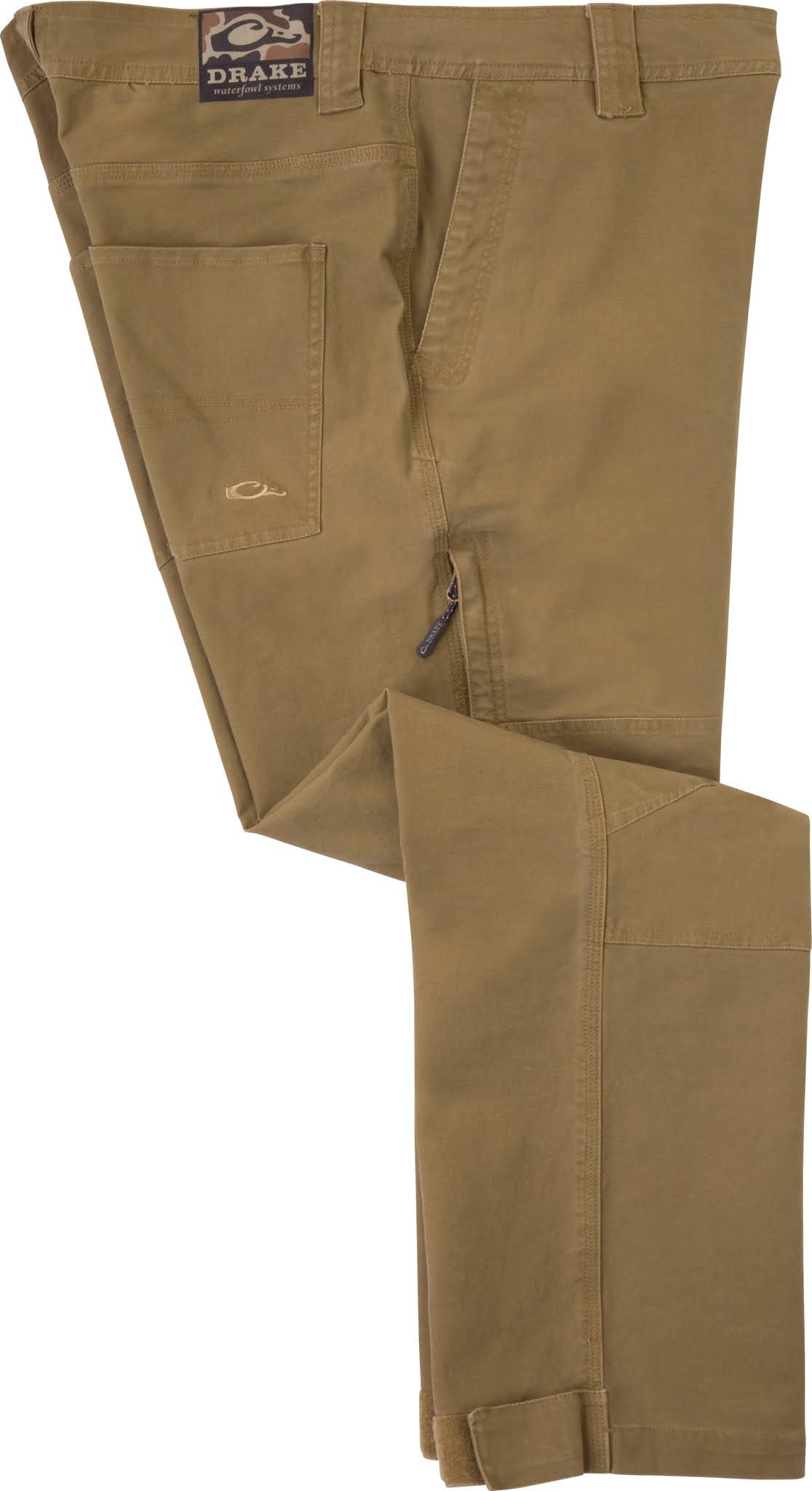 Drake Canvas Waterfowler's Pant Khaki 40 32