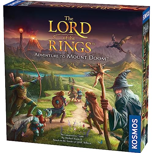 The Lord of The Rings: Adventure to Mount Doom | Family Game | Cooperative Game | Strategy Game