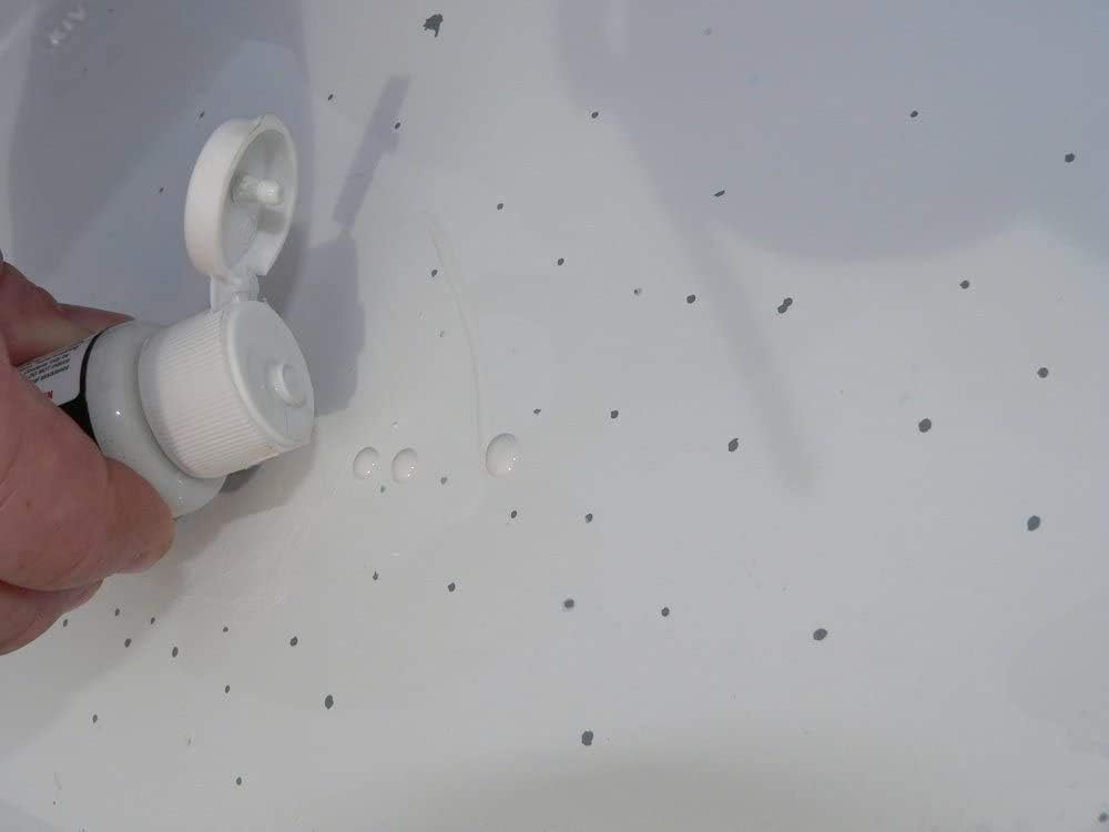 Dr. ColorChip Squirt-n-Squeegee Automobile Touch-Up Paint Kit, Compatible with the 2017 Maserati Ghibli, Bianco (268)