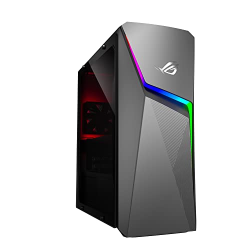 ASUS 2022 ROG Strix GL10 Gaming Desktop, AMD Ryzen 5 3600X 6-Core Processor, NVIDIA GeForce GTX 1660 Ti Graphics, 16GB RAM, 512GB PCIe NVMe SSD, 2 x HDMI, 2 x DisplayPort, WiFi, Windows 11 Home