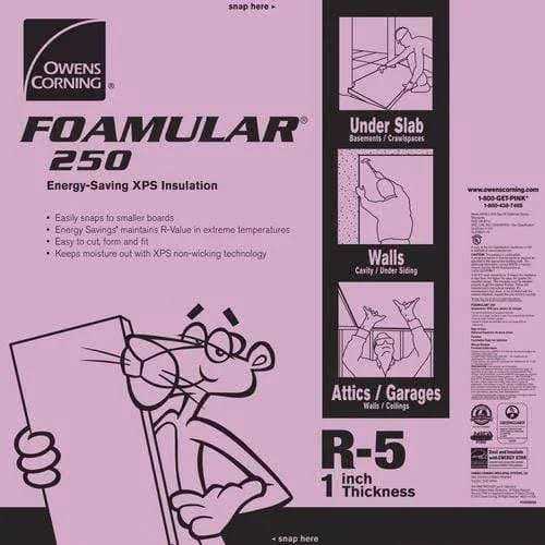Owens Corning Foamular 250 XPS Insulation Board
