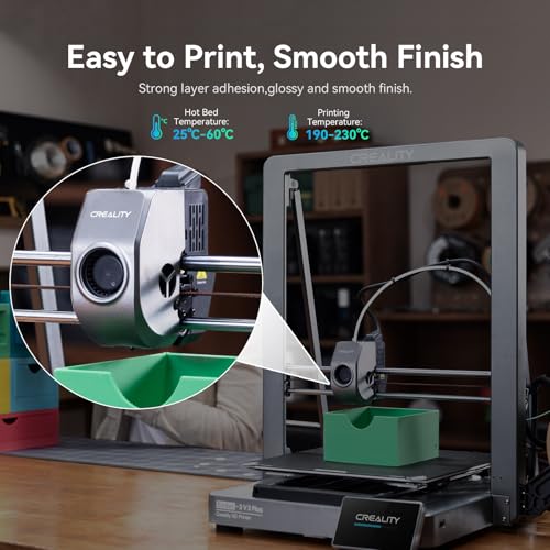 Creality Hyper PLA Filament 1.75mm, 30-600mm/s High Speed 3D Printer Filament, Dimensional Accuracy +/-0.02mm, Fit Most FDM 3D Printers, 4 Pack 1kg Spool(2.2lbs), Black & White