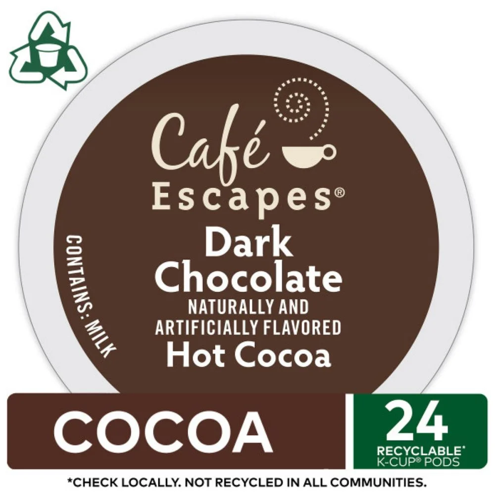 Dark Chocolate Hot Cocoa Roast K-Cup Box 96 ct.