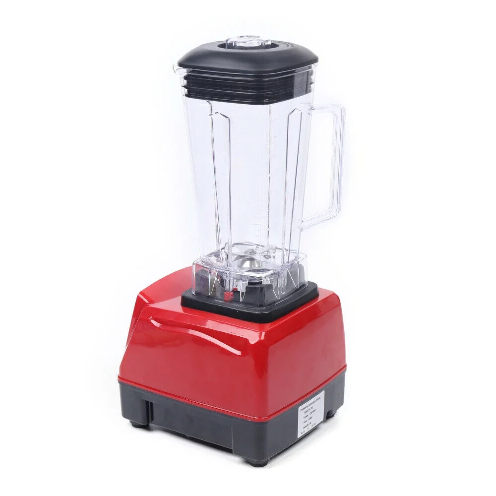 2L Commercial Professional Countertop High Speed Blender Mixer Plastic Housing