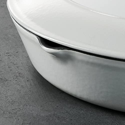 Tramontina Enameled Cast Iron Covered Braiser Gradated Cobalt 4-Quart, 80131/069DS