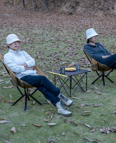 iClimb Ultralight Compact Camping Folding Table with Carry Bag (Blue - S)