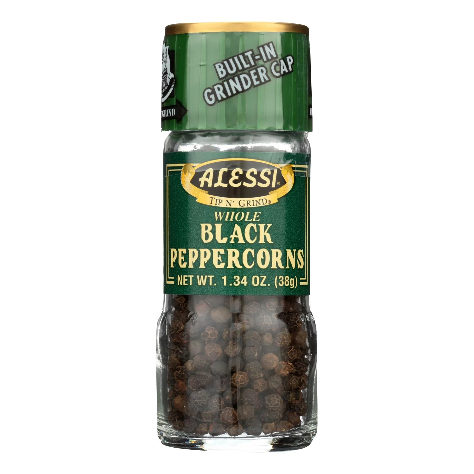 Alessi - Peppercorns Black - Case of 6 - 1.34 OZ