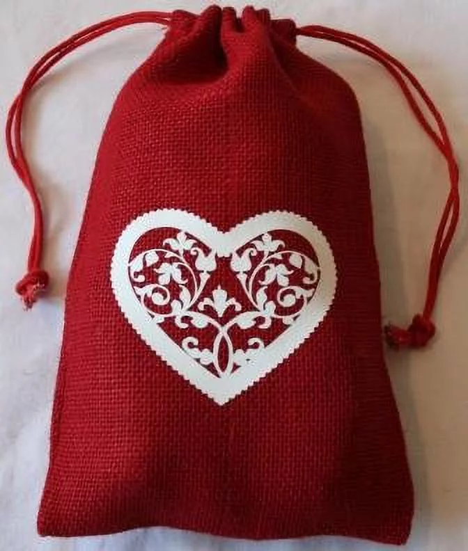 Valentine Chocolate Gift Bag (Mix Of Milk And Dark Chocolate Butter Toffee) One Full Pound