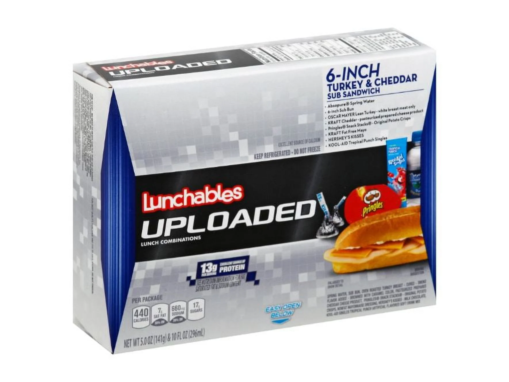 Lunchable Single Serve Turkey and Cheddar Convenience Meal 15oz (PACK OF 6)