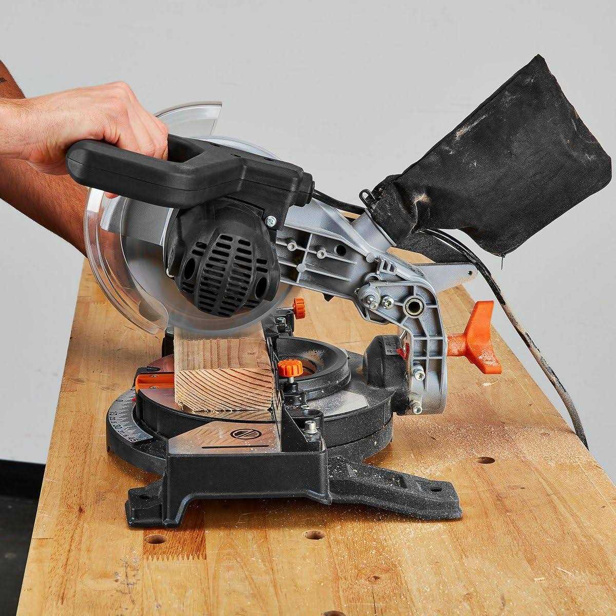 Warrior 7-1/4 in. Single Bevel Compound Miter Saw - Shop Hardware Tools Online Store