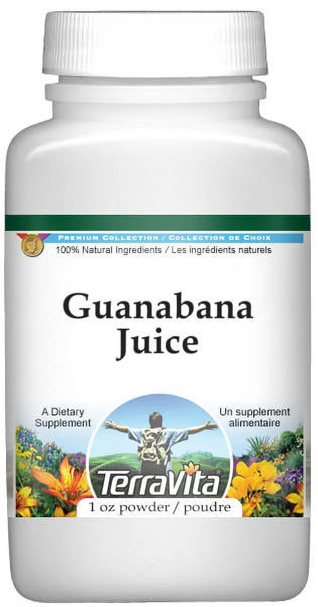 TerraVita Guanabana Juice Powder, (1 oz, 1-Pack, Zin: 520388)