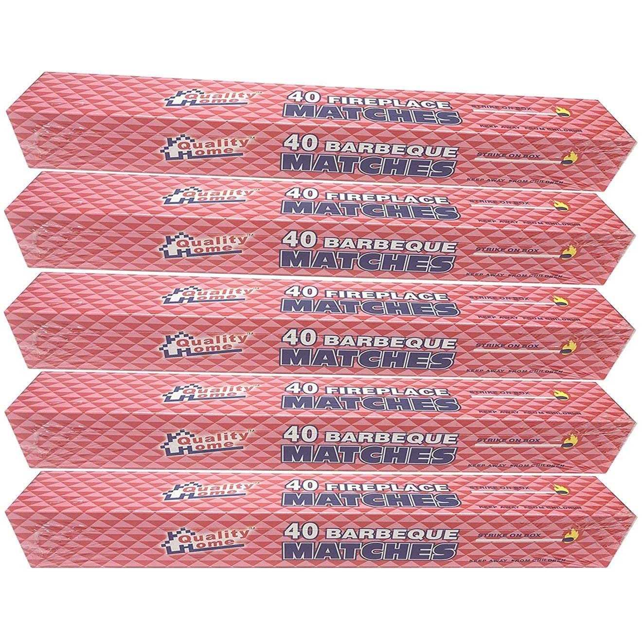 200 Pack Wholesale Lot 11 Long Wooden Fireplace Matches - Shop Hardware Tools Online Store