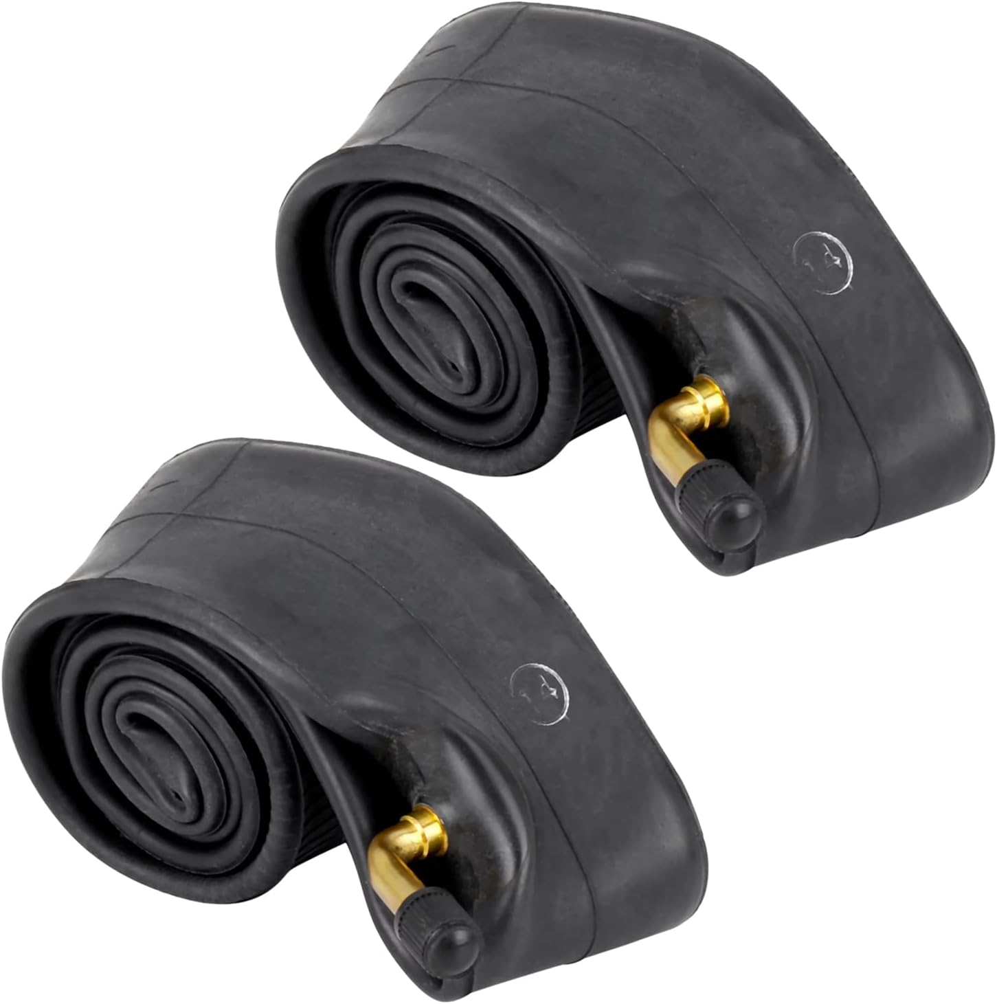 2Pcs 14x2.125 Bike Inner Tire Tubes with Bent Schrader Valve, Replacement Bicycle Tubes for 14 Inches Electric Scooters and Ebike