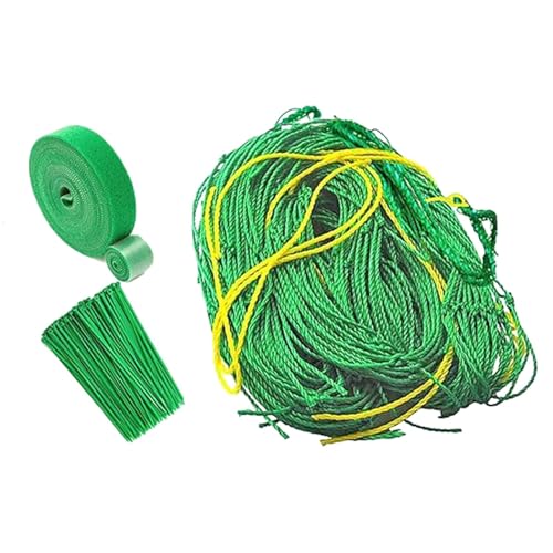 Garden Trellis Netting, Garden Lattice net, Reinforced Vine Net, Soft Trellis Netting Roll Garden Plant Support, Garden Planting Network, Climbing Vining Plants