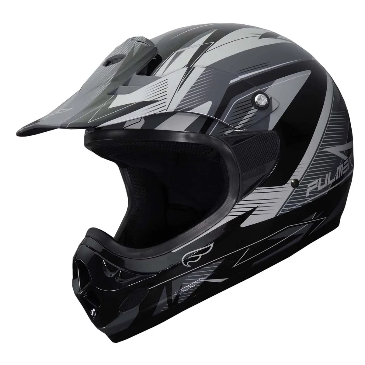 Fulmer, 2031927, Adult MX Helmet - 153 HULK - Black Graphic, 3XL