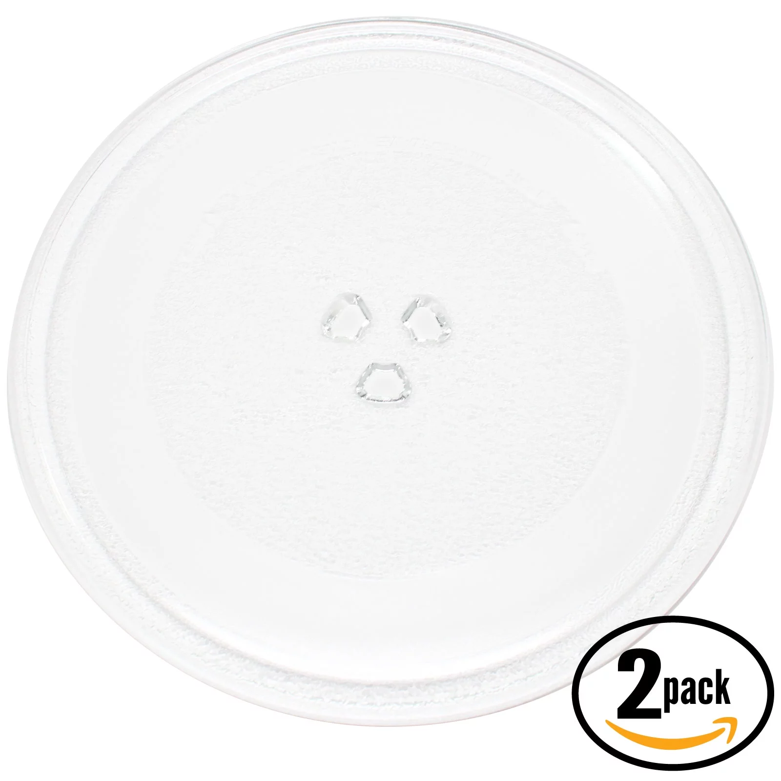 2-Pack Replacement Daewoo M1515 Microwave Glass Plate - Compatible Daewoo 3517203600 Microwave Glass Turntable Tray - 10