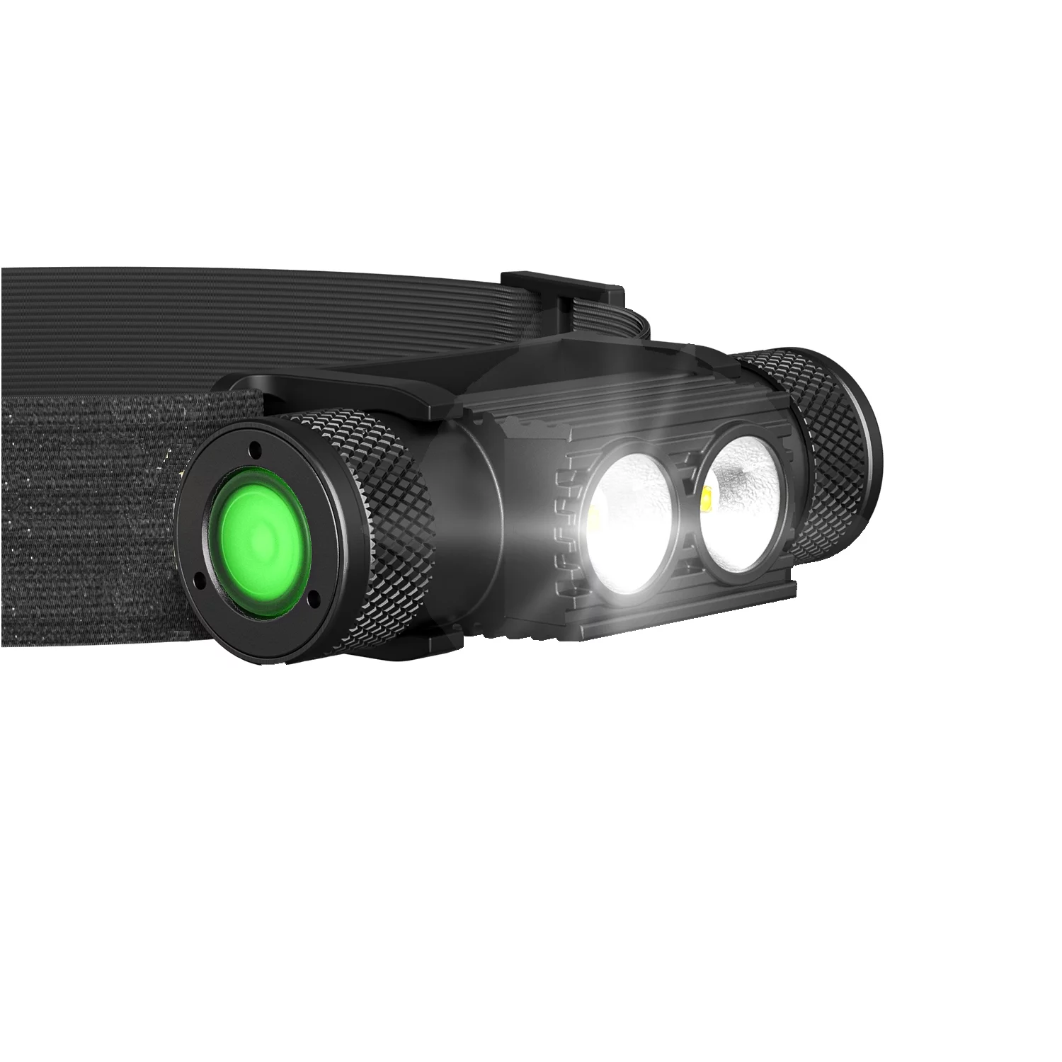 K-Bern - LED Rechargeable Headlamp, 1000 Lumens w/2600mAh battery, Adjustable Head Lights for Forehead, Aero grade aluminum solidly built, USB-C, Waterproof, for Walking, Camping, Hiking, Dual Beam