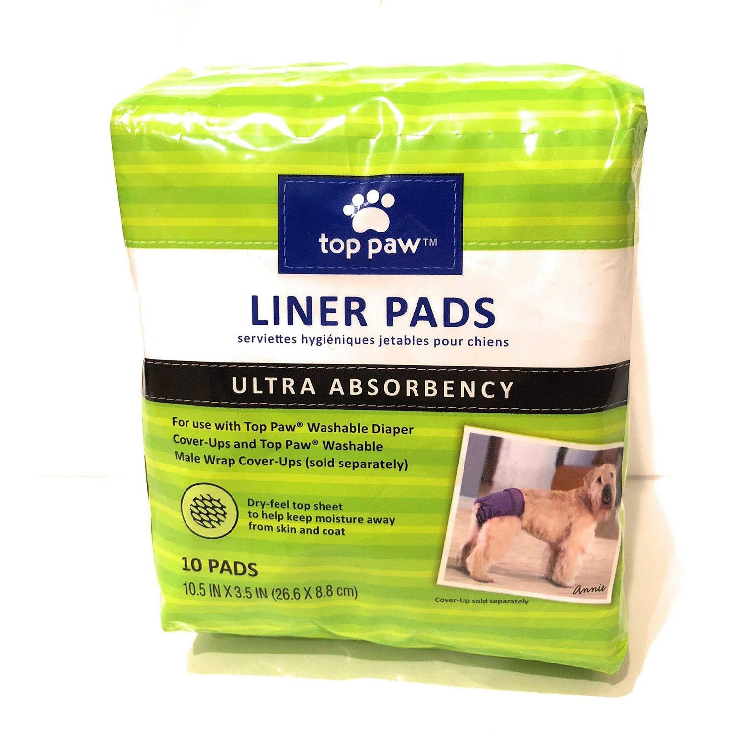 Top Paw Ultra Absorbency Disposable Dog Liner Pads - Pet Supplies online store