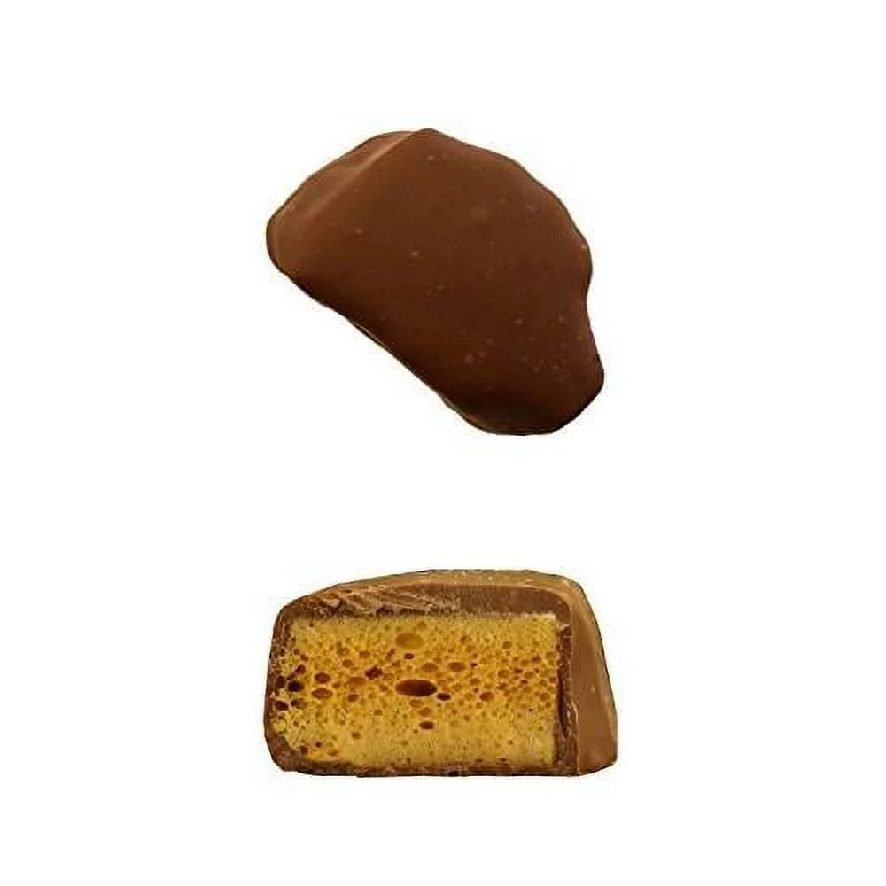 14 Oz Seafoam Honeycomb Milk Chocolate **Product Fragile Could Be Damaged During Shipping We Will Not Replace**