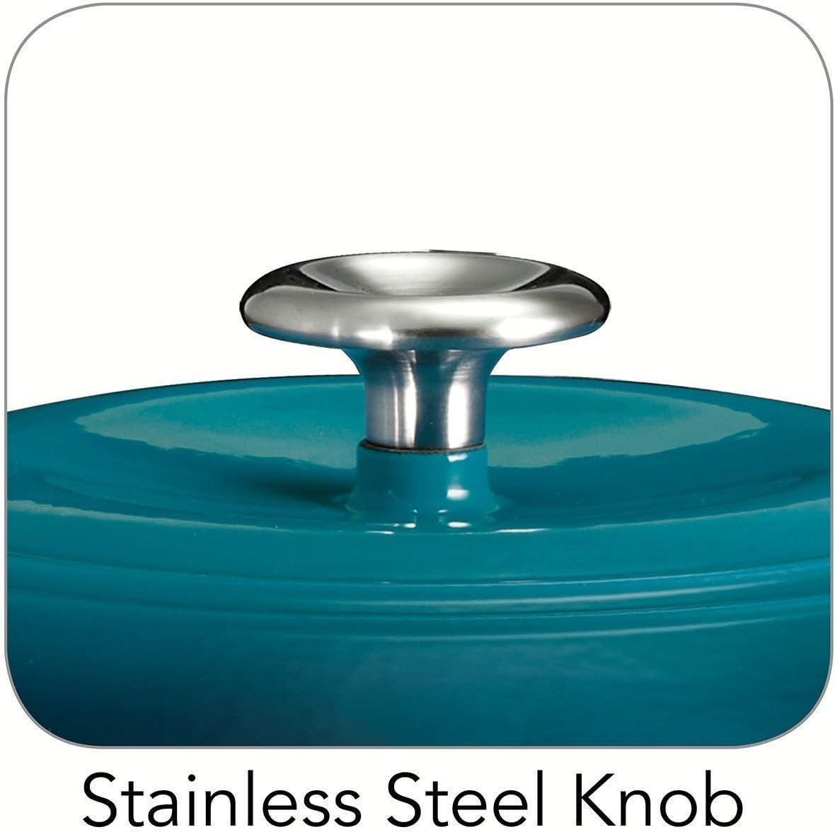 Tramontina Enameled Cast Iron 6.5-Quart Covered Round Dutch Oven