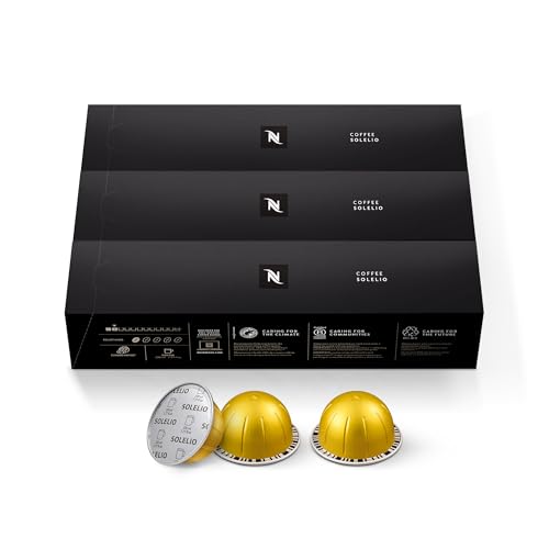 Nespresso Capsules Vertuo, Variety Pack, Medium and Dark Roast Coffee, 30 Count Coffee Pods, Brews 7.8 oz.