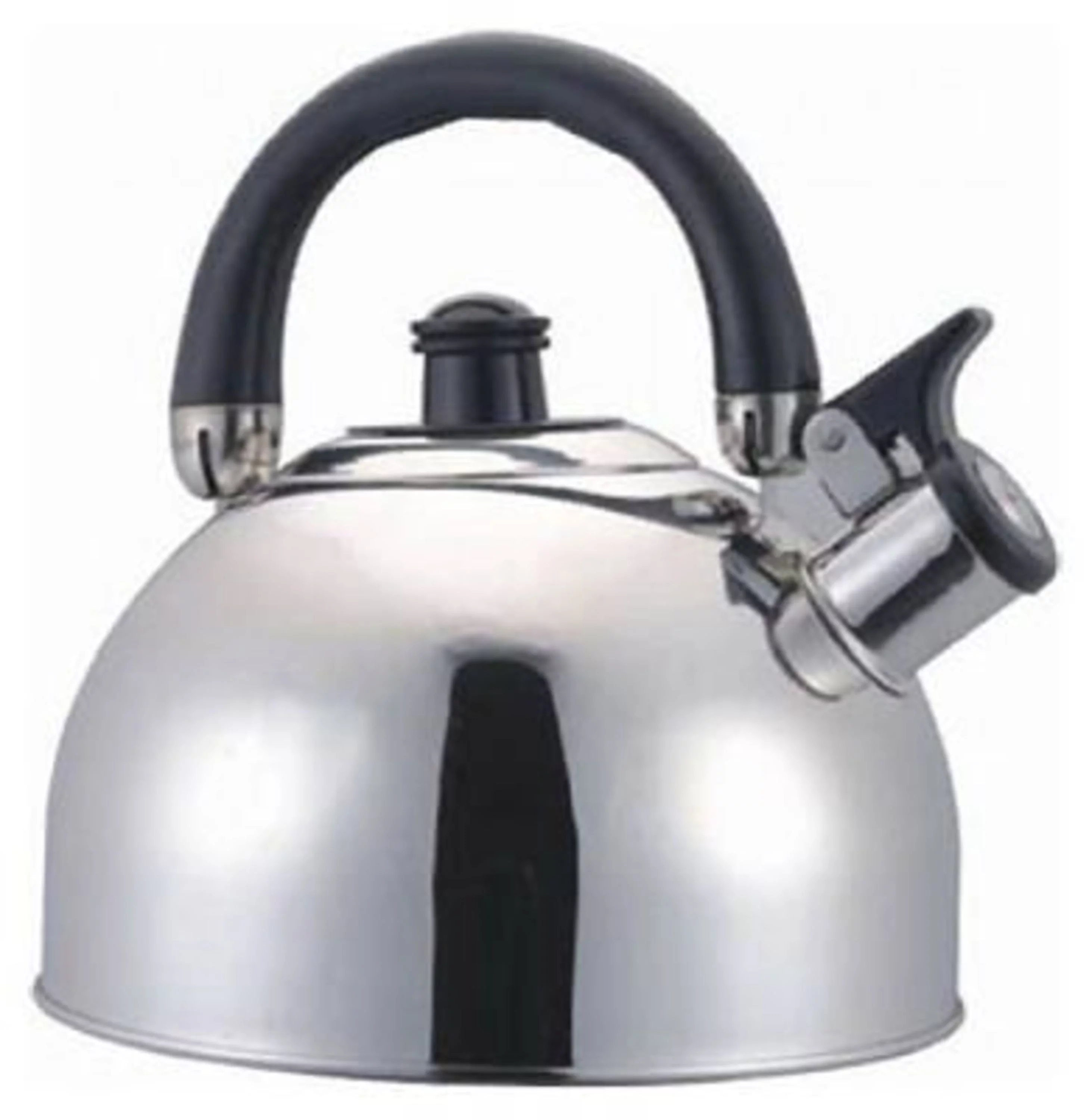 Kamenstein 2.3-liter Polished Stainless Steel Whistling Teakettle