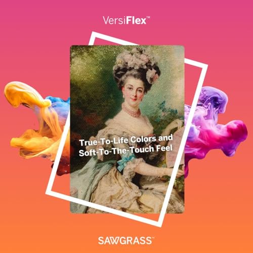 Sawgrass SG500 VersiFlex Printer Bundle, Innovative Inks & Light Heat Transfer Paper Bundle - Soft-Touch Infusible Ink, 8.5x11 Paper - Professional Results on Untreated Fabric and Wood