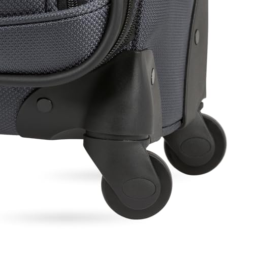 SwissGear Sion Softside Expandable Roller Luggage, Teal, 3 Piece Set (21/25/29)