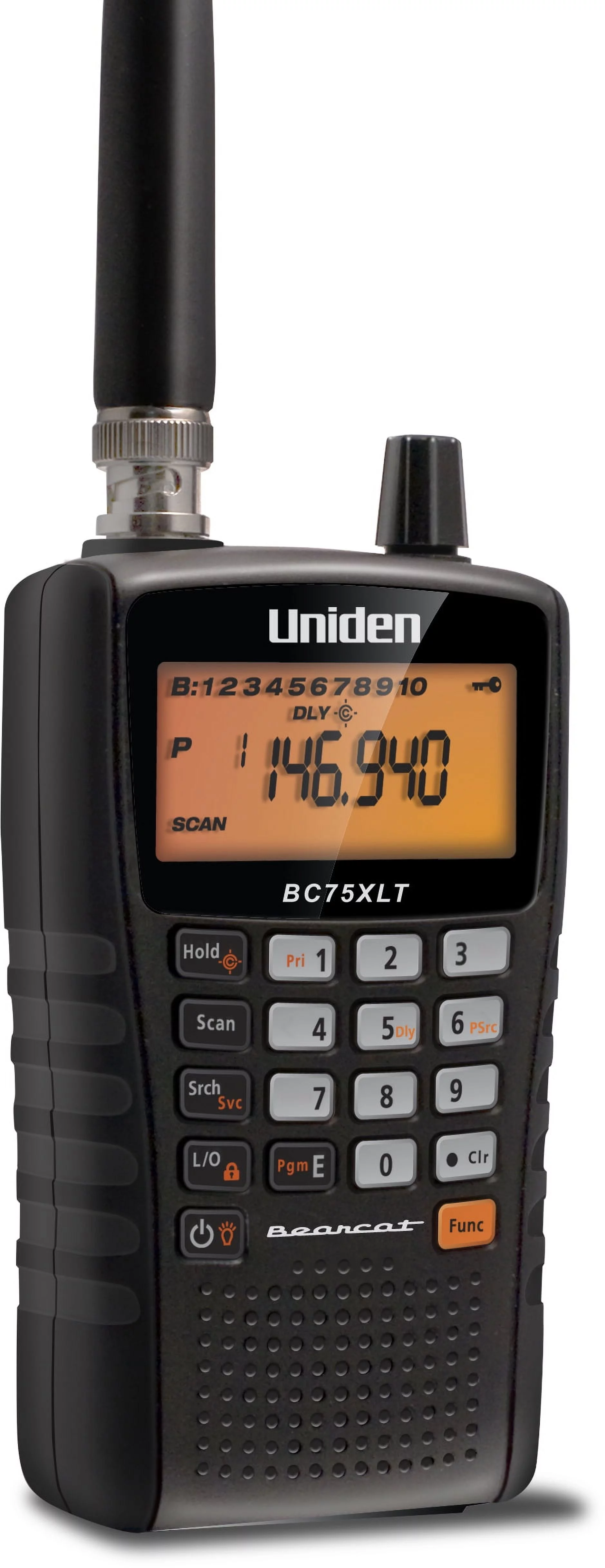 Uniden Bearcat 300-Channel Handheld Scanner with Antenna (BC75XLT)