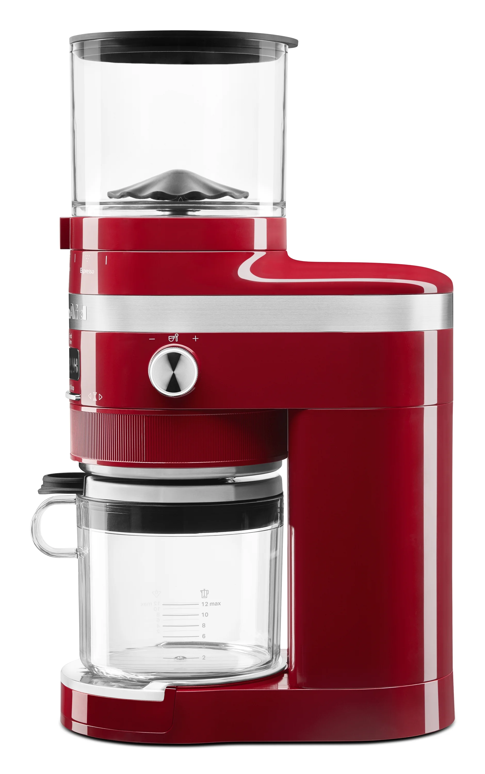 KitchenAid Burr Coffee Grinder, Empire Red, KCG8433