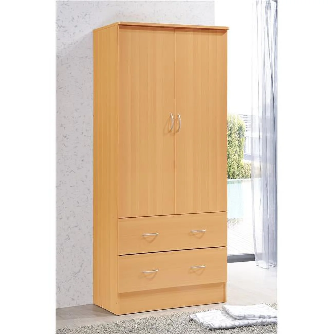 Hodedah  2 Door Wardrobe
