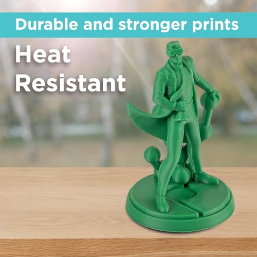 Polymaker ABS Filament 1.75mm Black, ABS 3D Printer Filament 1.75mm Heat Resistant 1kg - PolyLite ABS 3D Printing Filament 1.75mm, Strong & Durable, Dimensional Accuracy +/- 0.03mm