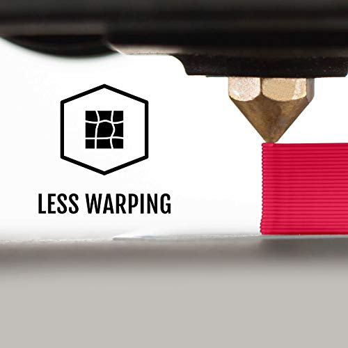 HATCHBOX 1.75mm Black PLA 3D Printer Filament, 1 KG Spool, Dimensional Accuracy +/- 0.03 mm, 3D Printing Filament