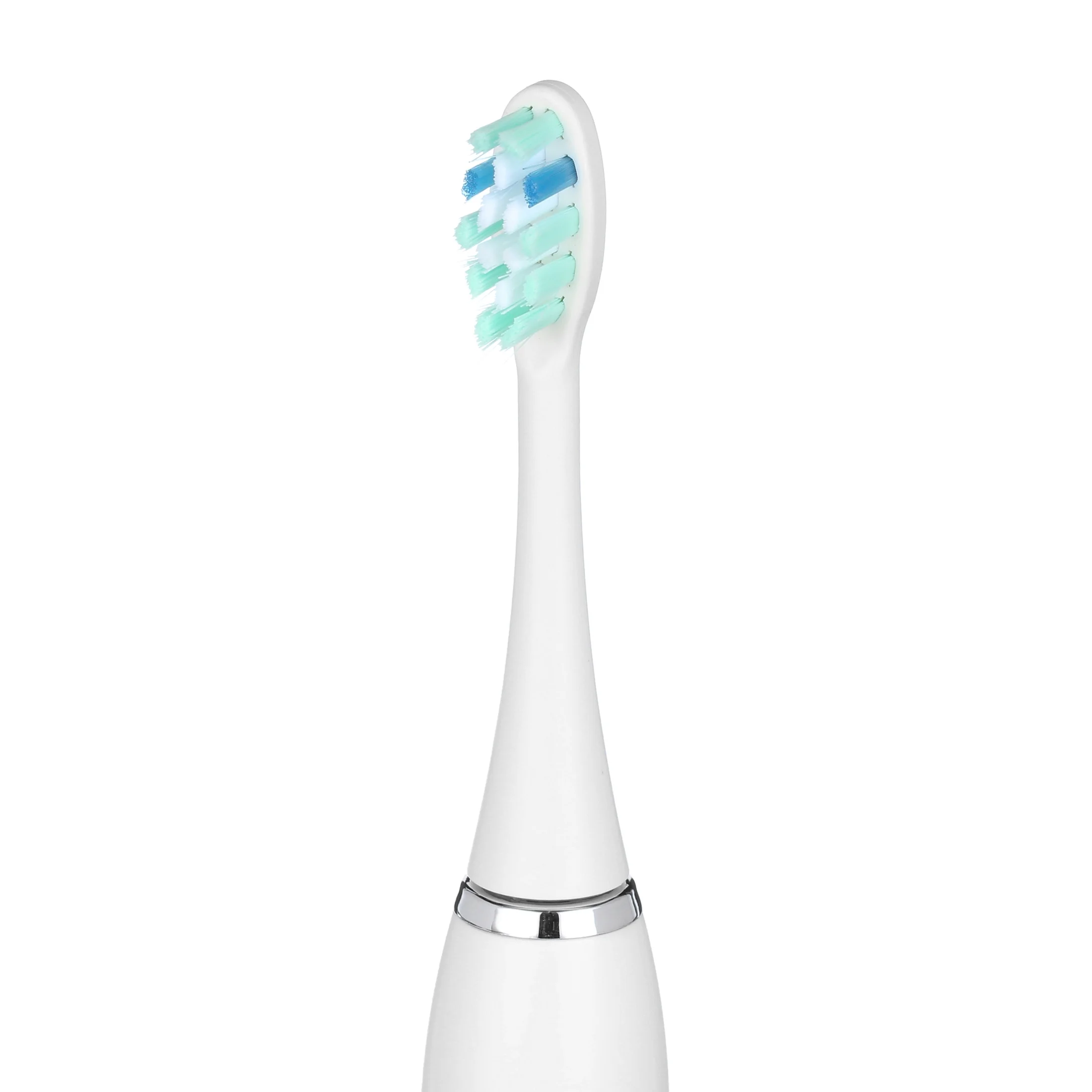 Electric Toothbrush with 8 Brush Heads, Rechargeable Power with 5 Modes & Smart Timer（White）