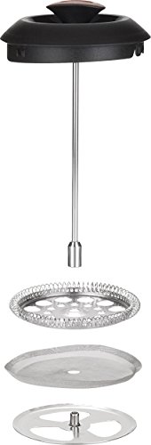 Trudeau French 1-Liter Coffee Press, Black, 1 Liter (801210)