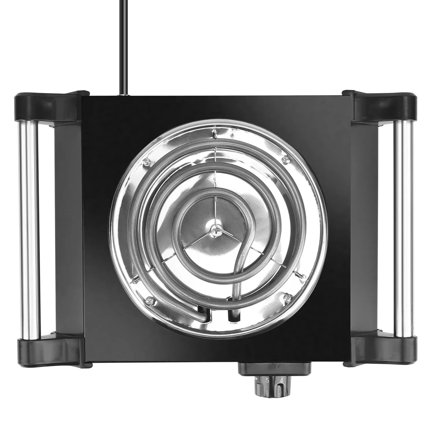 iMounTEK Portable Coil Hot Plate Heating Plate, 1000W Stove Countertop Heater with 5 Temperature Adjustments Fast Heating for Cooking