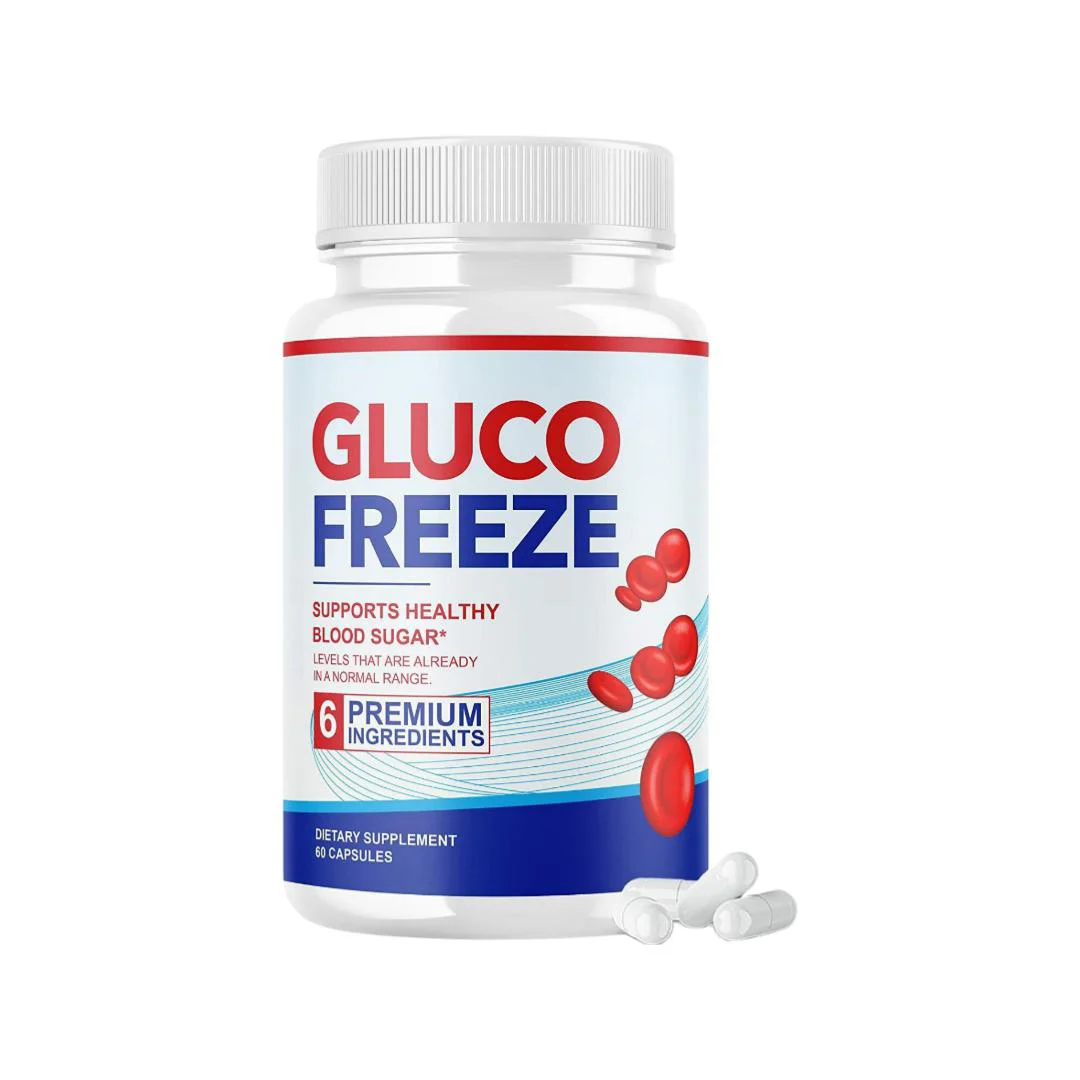 Gl-uco Freeze Pills for Blood Sugar Support (60 Capsules)