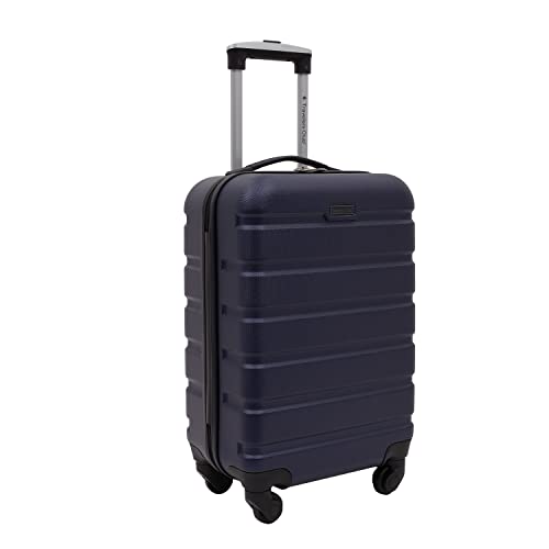 Travelers Club Harper Luggage, Black, 20-Inch Carry-On