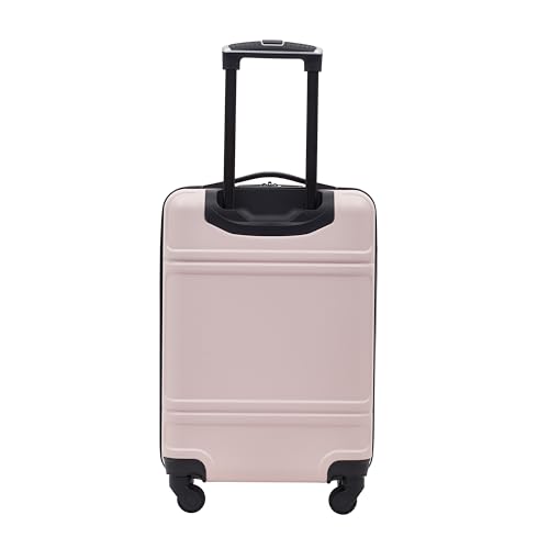 Travelers Club Skyline Spinner Luggage, Gray, 22-Inch Carry-On