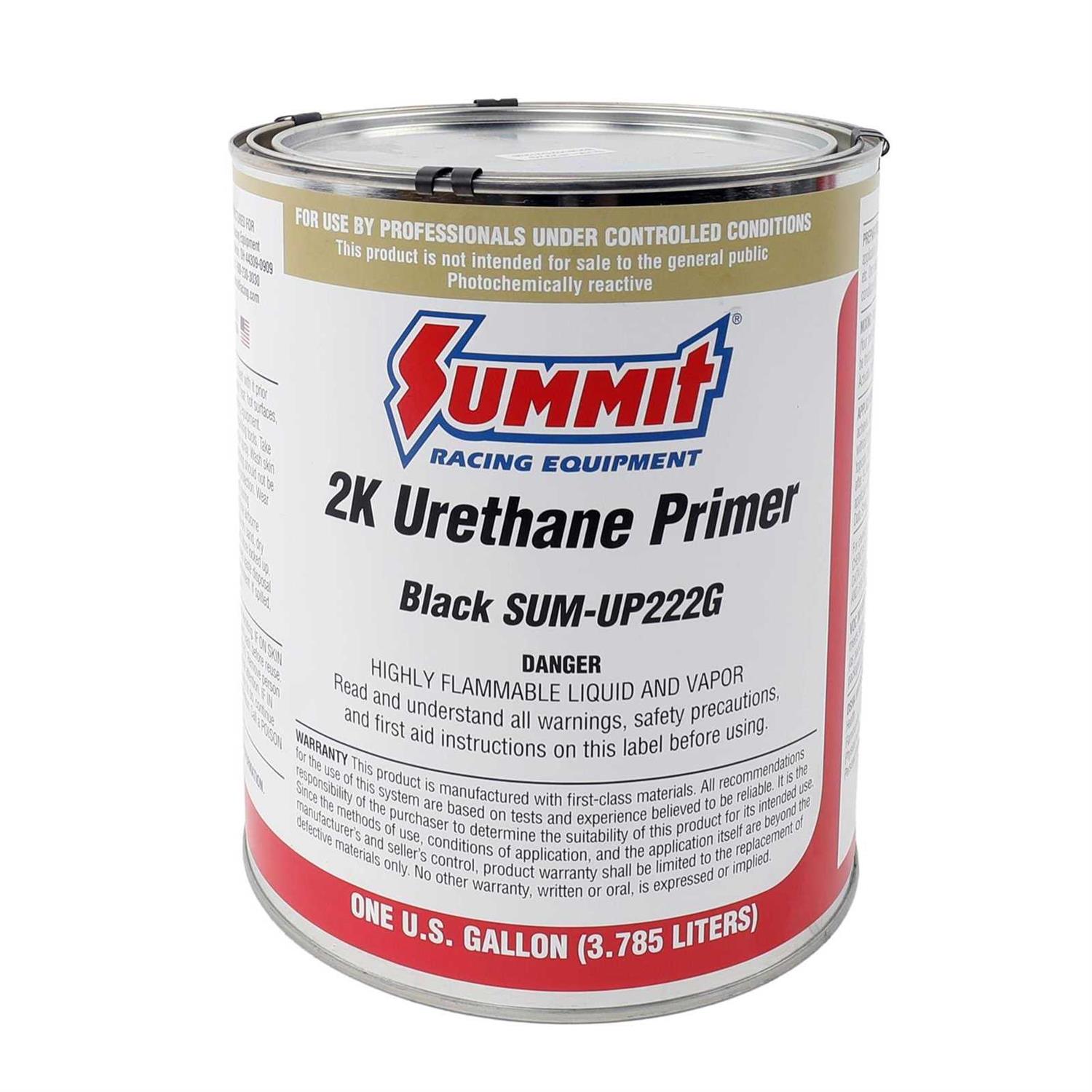 Flat Black 1 gallon Summit Racing 2K High-Build Primer SUM-UP222G